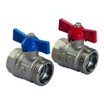 Комплект шаровых кранов Kermi 1"-1 1/4"